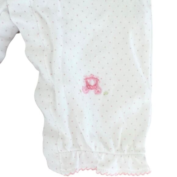 Kissy Kissy Baby Girls Bundle of 3 Cotton One Pieces. 6-9 Months. - Picture 7 of 13